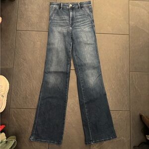 Kancan Wide Leg Flare Jeans